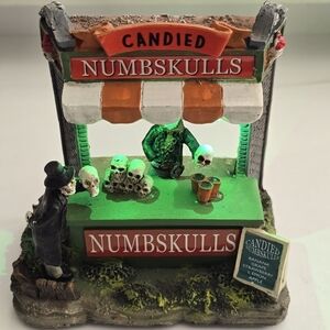 Lemax Spooky Town Candied Numbskulls Halloween Village Light Up Decor